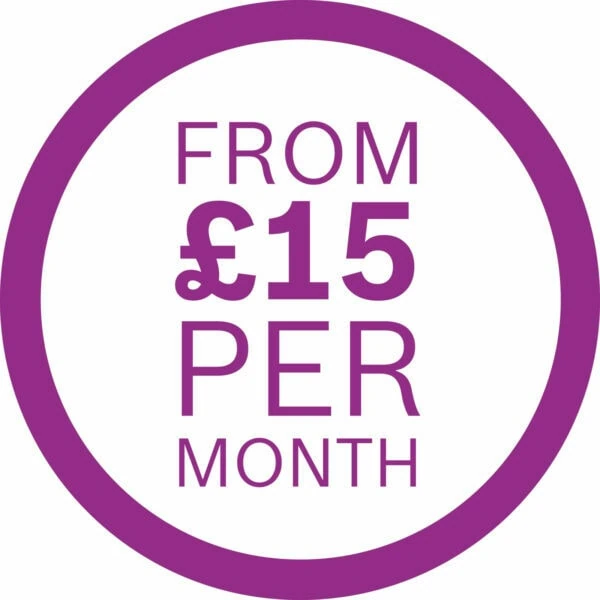 From £15 Per Month